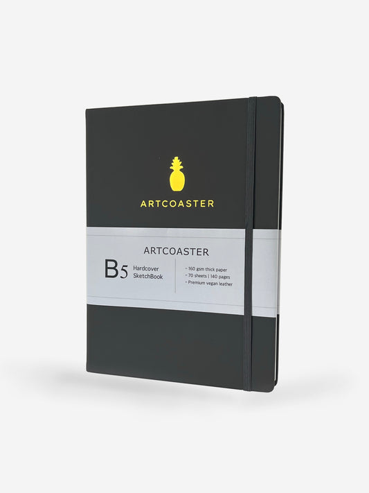 B5 Grey Artcoaster Sketchbook